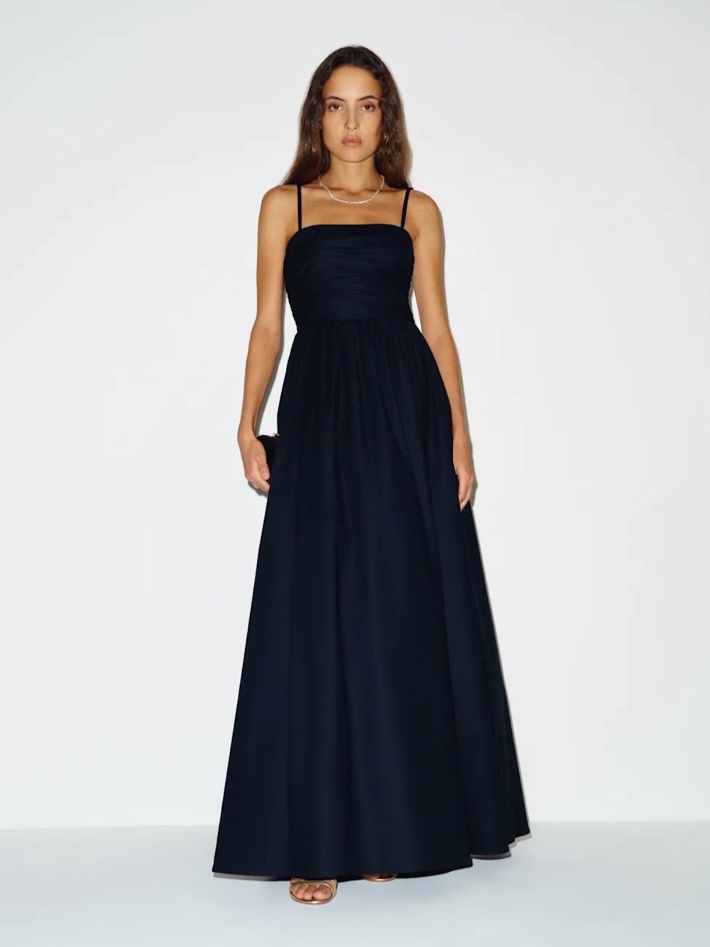 REFORMATION Kastoria Dress in Midnight 12